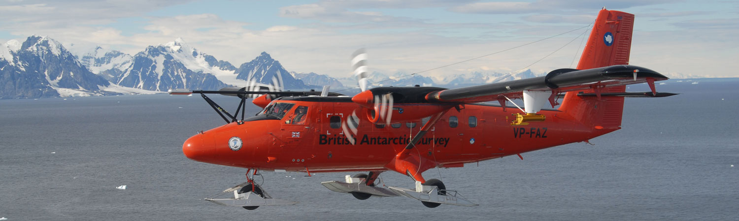 Picture of NERC-BAS Twin Otter research aircraft