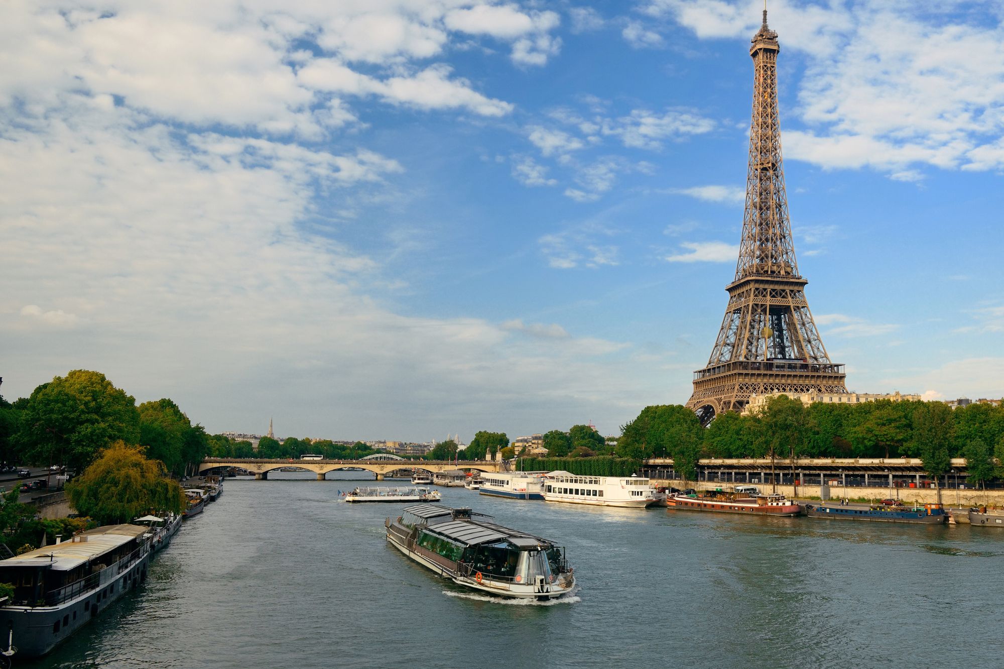 Above: The River Seine and the Eiffel Tower. Heavy rains hit Paris over the weekend, drenching Friday’s opening ceremony and raising concerns about water quality in the river, which typically declines after rainfall. 