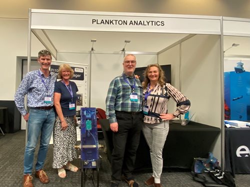 Elaine Fileman with colleagues from Plankton Analytics and CEFAS