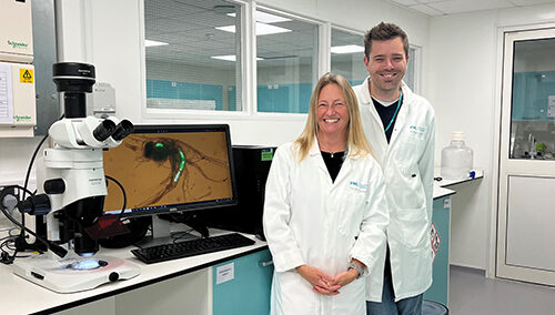 PML scientists in the lab