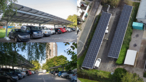 PML's solar car port