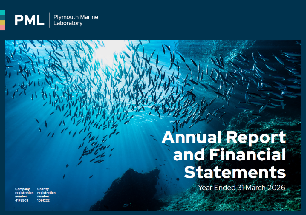 Front cover of the annual report