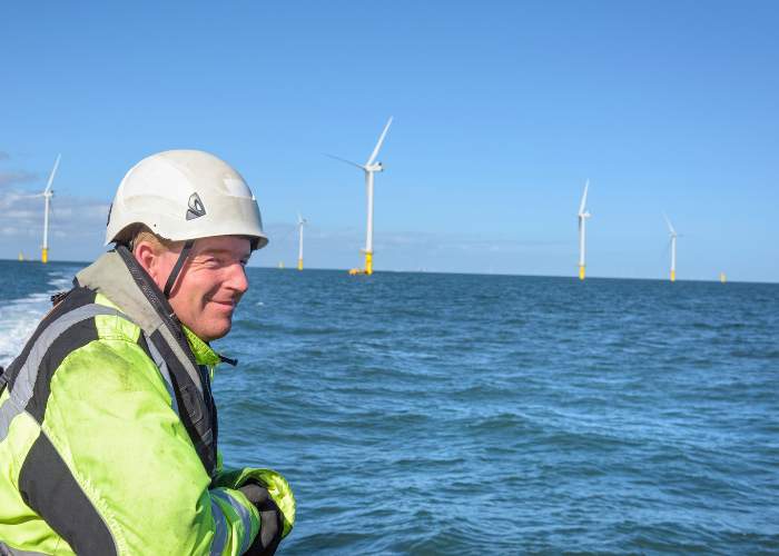 offshore marine worker